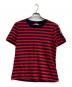 MONCLER（モンクレール）の古着「GIROCOLLO ボーダーTシャツ」｜レッド×ネイビー