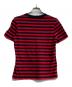 MONCLER (モンクレール) GIROCOLLO ボーダーTシャツ レッド×ネイビー サイズ:S：14000円
