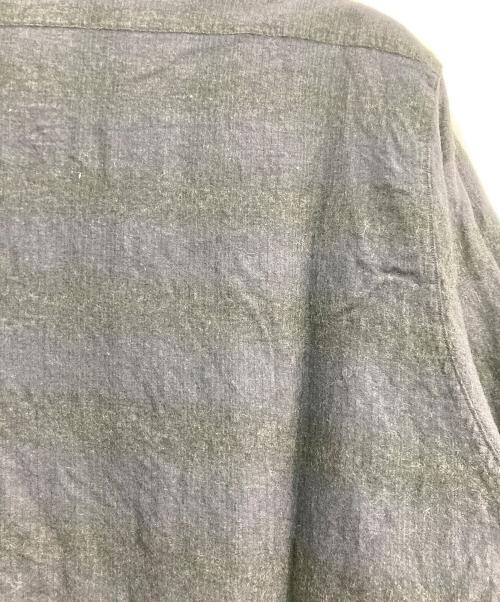 COMOLI（コモリ）COMOLI (コモリ) ウールシルクワークシャツ ネイビー サイズ:3の古着・服飾アイテム
