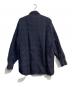 COMOLI (コモリ) ウールシルクワークシャツ ネイビー サイズ:3：25000円