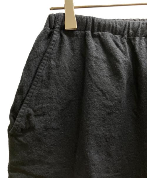 COMOLI（コモリ）COMOLI (コモリ) ウールフラノ ドローストリングパンツ ネイビー サイズ:3の古着・服飾アイテム