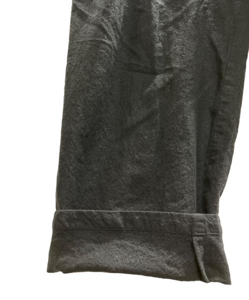 COMOLI（コモリ）COMOLI (コモリ) ウールフラノ ドローストリングパンツ ネイビー サイズ:3の古着・服飾アイテム