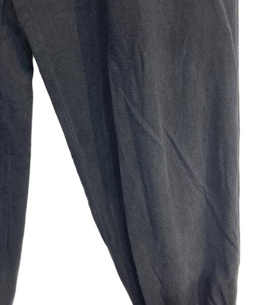 COMOLI（コモリ）COMOLI (コモリ) シルクネップドローストリングパンツ ブラック サイズ:3の古着・服飾アイテム