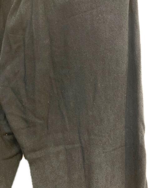 COMOLI（コモリ）COMOLI (コモリ) シルクネップドローストリングパンツ ブラック サイズ:3の古着・服飾アイテム