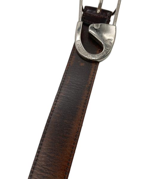 Vivienne Westwood（ヴィヴィアンウエストウッド）Vivienne Westwood (ヴィヴィアンウエストウッド) 安全ピンレザーベルト ブラウンの古着・服飾アイテム