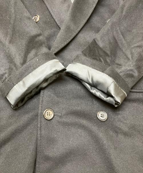 BRITISH HOUSE（ブリテッシュ ハウス）BRITISH HOUSE (ブリテッシュ ハウス) Ermenegildo Zegna (エルメネジルド・ゼニア) カシミヤダブルコート ブラック サイズ:A4の古着・服飾アイテム