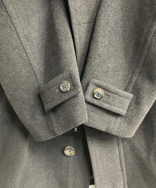 BURBERRY LONDON（バーバリーロンドン）BURBERRY LONDON (バーバリーロンドン) ウールアンゴラコート ブラウン サイズ:Mの古着・服飾アイテム