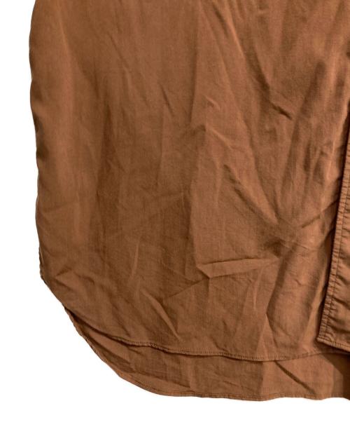 THE NORTH FACE（ザ ノース フェイス）THE NORTH FACE (ザ ノース フェイス) ショートスリーブアローラインシャツ ブラウン サイズ:Lの古着・服飾アイテム