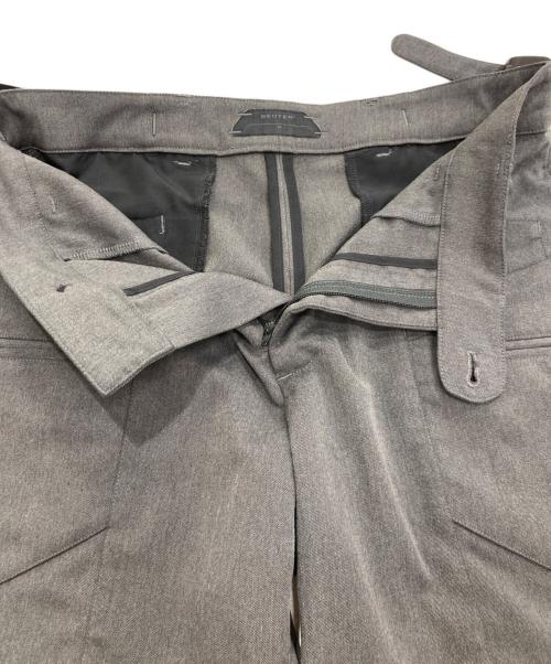 BEUTER（バウター）BEUTER (バウター) サイドベルテッドデザインパンツ ベージュ サイズ:Mの古着・服飾アイテム