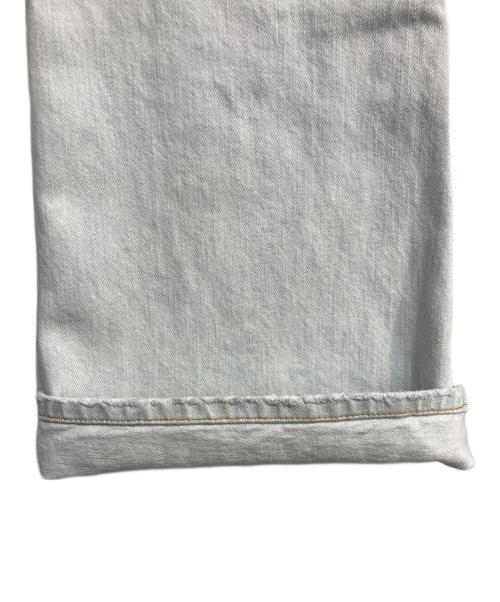 ERL（イーアールエル）ERL (イーアールエル) ダメージデニムパンツ ブルー サイズ:Sの古着・服飾アイテム