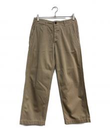orSlow（オアスロウ）の古着「シンチバック付パンツ」｜ベージュ