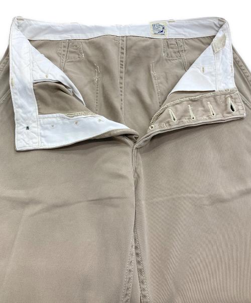 orSlow（オアスロウ）orSlow (オアスロウ) シンチバック付パンツ ベージュ サイズ:1の古着・服飾アイテム