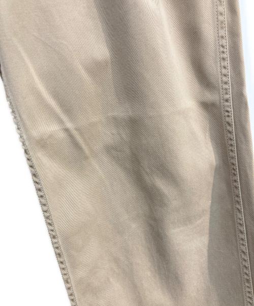 orSlow（オアスロウ）orSlow (オアスロウ) シンチバック付パンツ ベージュ サイズ:1の古着・服飾アイテム