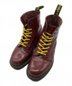 Dr.Martens×A BATHING APEドクターマーチン×アベイシングエイプ）の古着「8ホールブーツ」｜レッド