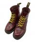 Dr.Martens（ドクターマーチン）の古着「8ホールブーツ」｜レッド