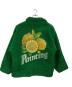 doublet (ダブレット) HAND PAINTED RECYCLE FUR JACKET グリーン サイズ:M：16000円