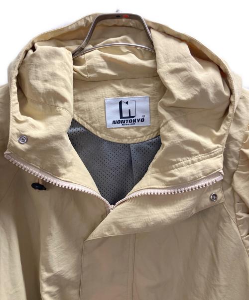NON TOKYO（ノントーキョー）NON TOKYO (ノントーキョー) ギャザーフードジャケット ベージュ サイズ:Freeの古着・服飾アイテム