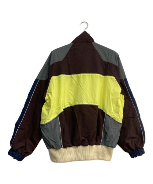NON TOKYO（ノントーキョー）NON TOKYO (ノントーキョー) REVERSIBLE SWITCHING BLOUSON & SCARF ブラウン×イエロー サイズ:2の古着・服飾アイテム