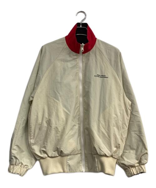 NON TOKYO（ノントーキョー）NON TOKYO (ノントーキョー) REVERSIBLE SWITCHING BLOUSON & SCARF ブラウン×イエロー サイズ:2の古着・服飾アイテム