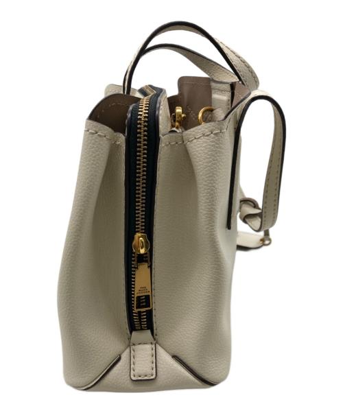 MARC JACOBS（マークジェイコブス）MARC JACOBS (マークジェイコブス) 2WAYトートバッグ ベージュの古着・服飾アイテム