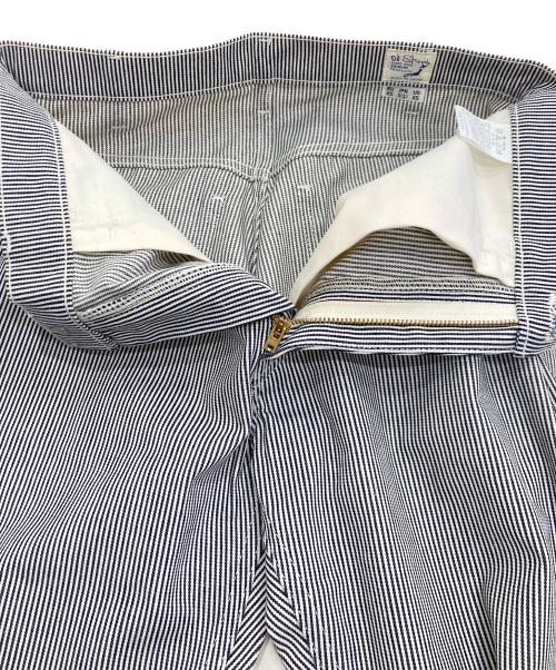 orSlow（オアスロウ）orSlow (オアスロウ) 107ストライプパンツ ブラック×ホワイト サイズ:S 未使用品の古着・服飾アイテム