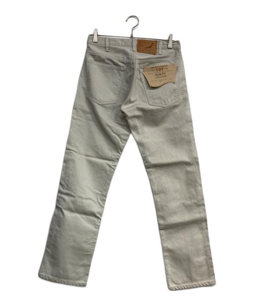 orSlow（オアスロウ）orSlow (オアスロウ) 107SLIM FITテーパードパンツ アイボリー サイズ:JP S 未使用品の古着・服飾アイテム