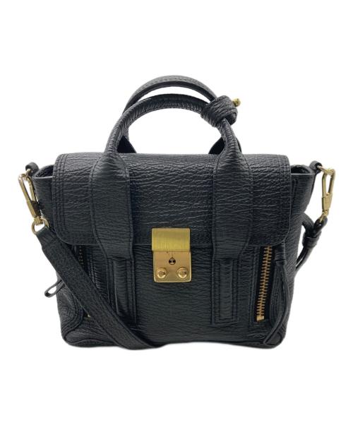 3.1 phillip lim（スリーワンフィリップリム）3.1 phillip lim (スリーワンフィリップリム) PASHLI MINI SATCHEL ブラックの古着・服飾アイテム