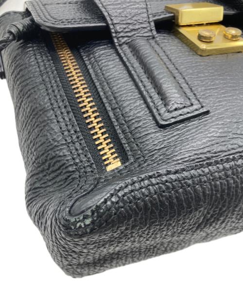 3.1 phillip lim（スリーワンフィリップリム）3.1 phillip lim (スリーワンフィリップリム) PASHLI MINI SATCHEL ブラックの古着・服飾アイテム