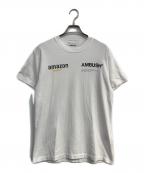 AMBUSH×amazonアンブッシュ×アマゾン）の古着「Fashion Meets T-Shirt」｜ホワイト