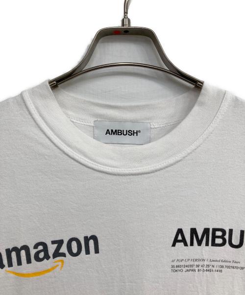 AMBUSH（アンブッシュ）AMBUSH (アンブッシュ) Amazon (アマゾン) Fashion Meets T-Shirt ホワイト サイズ:2の古着・服飾アイテム