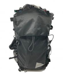 and wander（アンドワンダー）の古着「エコパック 30L バックパック」｜ブラック