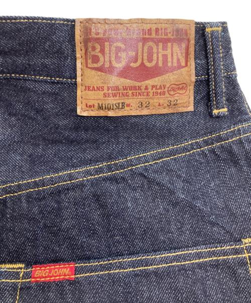 BIG JOHN（ビッグジョン）BIG JOHN (ビッグジョン) SL Vintage Loose Straight インディゴ サイズ:32の古着・服飾アイテム