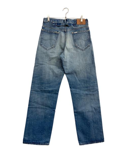 LEE（リー）LEE (リー) 101-Z RIDERS JEAN ストレートデニムパンツ ブルー サイズ:Mの古着・服飾アイテム