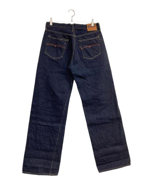 EIGHT G（エイトジー）EIGHT G (エイトジー) ルーズフィットジーンズ インディゴ サイズ: W33×L34の古着・服飾アイテム