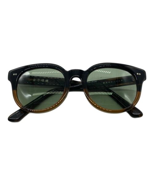 金子眼鏡（カネコガンキョウ）金子眼鏡 (カネコガンキョウ) サングラス ブラウンブラウン サイズ:SIZE 54☐22-156の古着・服飾アイテム