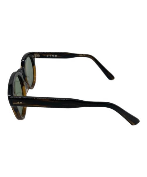 金子眼鏡（カネコガンキョウ）金子眼鏡 (カネコガンキョウ) サングラス ブラウンブラウン サイズ:SIZE 54☐22-156の古着・服飾アイテム