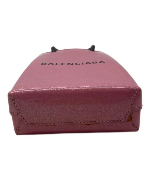 BALENCIAGA（バレンシアガ）BALENCIAGA (バレンシアガ) フォンホルダーバッグ ピンクの古着・服飾アイテム