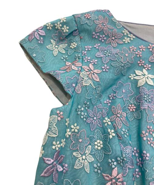 TOCCA（トッカ）TOCCA (トッカ) PEACH TREE DRESS ブルー 未使用品の古着・服飾アイテム