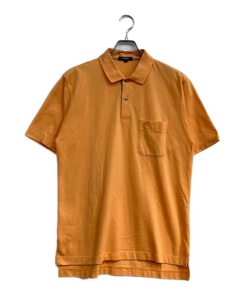 BURBERRY（バーバリー）BURBERRY (バーバリー) ポロシャツ オレンジ サイズ:Lの古着・服飾アイテム