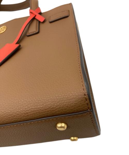 TORY BURCH（トリーバーチ）TORY BURCH (トリーバーチ) 2WAYバッグ ブラウンの古着・服飾アイテム