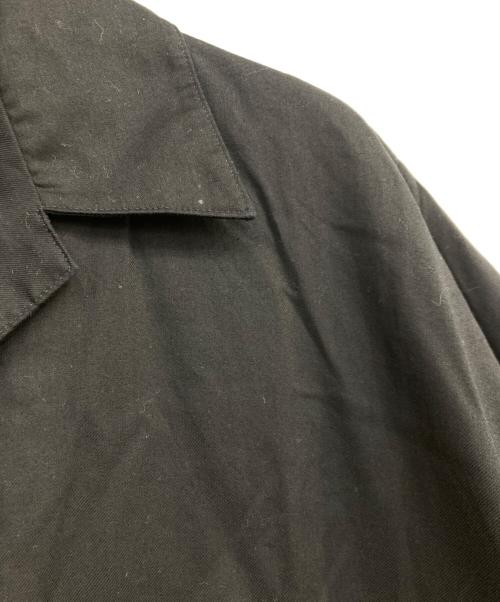 Y's（ワイズ）Y's (ワイズ) COTTON THIN TWILL FRONT POCKET SHIRT DRESS ブラック サイズ:２の古着・服飾アイテム