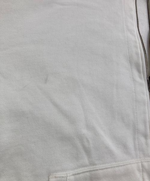 POLO RALPH LAUREN（ポロ・ラルフローレン）POLO RALPH LAUREN (ポロ・ラルフローレン) フードサーマルジップパーカー ホワイト サイズ:4XBの古着・服飾アイテム