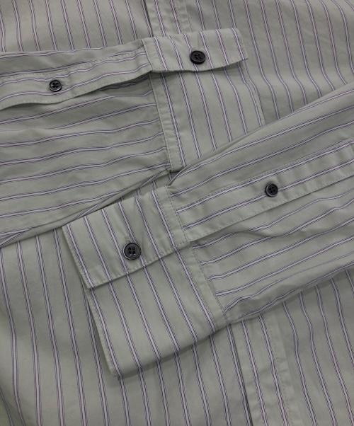 emmi（エミ）emmi (エミ) ストライプベーシックシャツ ミント サイズ:Freeの古着・服飾アイテム