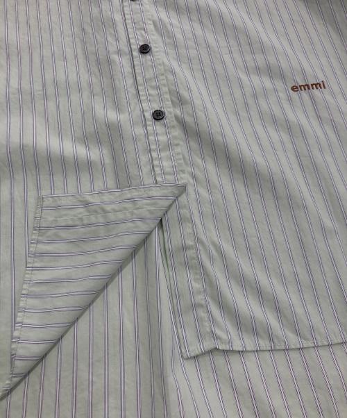 emmi（エミ）emmi (エミ) ストライプベーシックシャツ ミント サイズ:Freeの古着・服飾アイテム