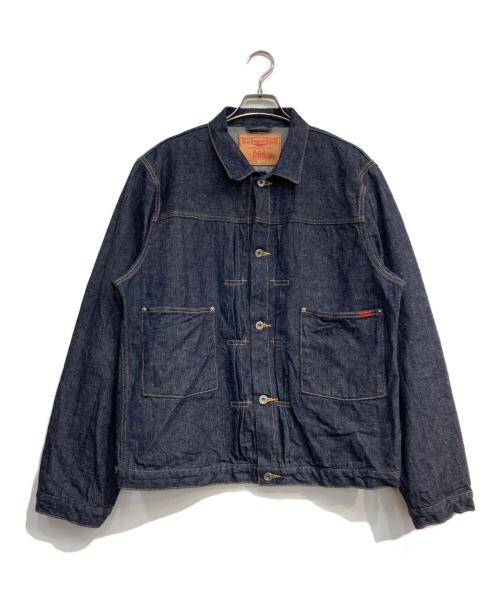 BIG JOHN（ビッグジョン）BIG JOHN (ビッグジョン) WWⅡ MODEL JACKET | Left Hand Twill インディゴ サイズ:XLの古着・服飾アイテム