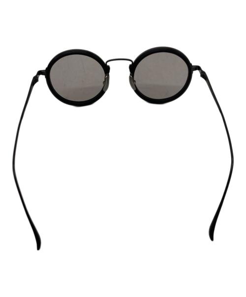 金子眼鏡（カネコガンキョウ）金子眼鏡 (カネコガンキョウ) ラウンドサングラス ブラックブラック サイズ:SIZE 47☐3-146の古着・服飾アイテム
