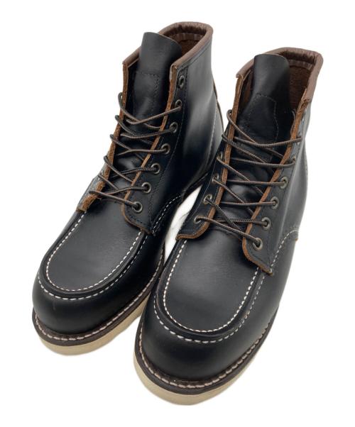 RED WING（レッドウィング）RED WING (レッドウィング) 6-inch Classic Moc ブラック サイズ:7.5Dの古着・服飾アイテム