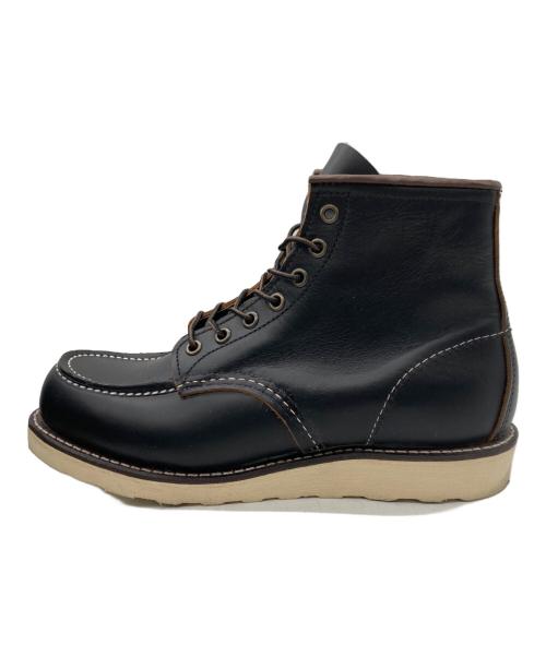 RED WING（レッドウィング）RED WING (レッドウィング) 6-inch Classic Moc ブラック サイズ:7.5Dの古着・服飾アイテム