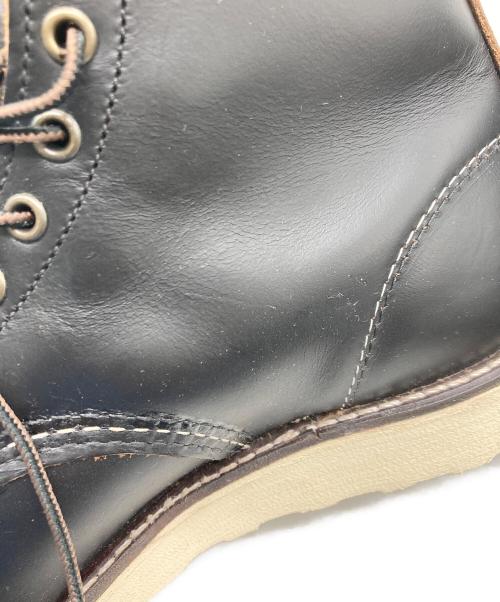 RED WING（レッドウィング）RED WING (レッドウィング) 6-inch Classic Moc ブラック サイズ:7.5Dの古着・服飾アイテム