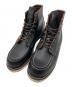 RED WING（レッドウィング）の古着「6-inch Classic Moc」｜ブラック